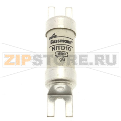 Предохранитель, 10 A, AC 550 В, 80 кА, BS88/A1, 14x55 мм, gL/gG, BS Eaton 10AMP 550V AC BS88 FUSE 