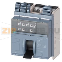 fixed-mounted molded case circuit breaker w. handle frame 1600; 4AUX and trip alarm switch S24; Icu "M" Icu=55kA @ 415V, 3-pole ETU360, LSIG, In=1000A rotary coding switch Ir=400...1000A Isd=1...10xIn, Ii=1.5...15xIn N conductor protec. adjustable opt. w.