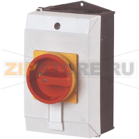 Переключатель кулачковый в корпусе 25 А, 690 В, 1x90°: 1 шт Eaton P1-25/I2/SVB/HI11