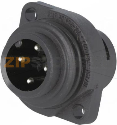 Разъем круглый 400 В, 3+PE, IP67, 4 контакта Hirschmann CA 3 GS 