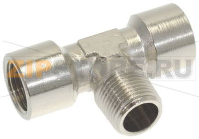 T-ОБРАЗНОЕ СОЕДИНЕНИЕ НИКЕЛИРОВАННОЕ Ø 3/8&quot;F-3/8&quot;F 
