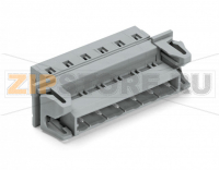 MCS MIDI Classic 1-проводная вилка; Защелкивающийся фланец; 2,5 мм?; Шаг контактов 7,5 мм; 16-пол.; 2,50 mm?; серые Wago 731-616/114-000