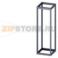SIVACON, Supporting structure, for standard Empty enclosure, H: 2000 mm, W: 600 mm, T: 600 mm, RAL 7035 Siemens 8MF1066-2GS40