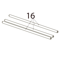 Ribbon guide shaft Toshiba TEC B-SX5T-TS12/22-QQ