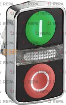 PUSH-BUTTON PANEL RED/GREEN 