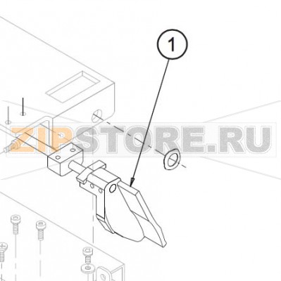 Защелка термоголовки Datamax W-6208 Защелка печатающей головки Datamax W-6208Запчасть на сборочном чертеже под номером: 1Количество запчастей в комплекте: 1Название запчасти Datamax на английском языке: Assy, Latch Printhead   