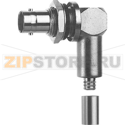 Разъем BNC, 50 Ом, 1 шт Telegärtner J01001A0055 