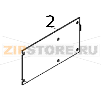 Panel control board TSC PEX-1131 Panel control board TSC PEX-1131Запчасть на деталировке под номером: 2