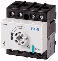 Разъединитель силовой, DCM, 63 A, 3 полюса + нейтраль (некоммутируемая) Eaton DCM-63/1-SK (NVP16)
