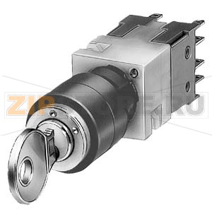 КОМПЛЕКТНОЕ УСТРОЙСТВО ДИАМ. 16MM ЗАМОК, 0-I С ФИКСАЦИЕЙ 0, 1НO Siemens 3SB2202-4LA01 