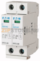 Комплект разрядников 280В, 2 полюса, класс D Eaton SPDT3-280/2