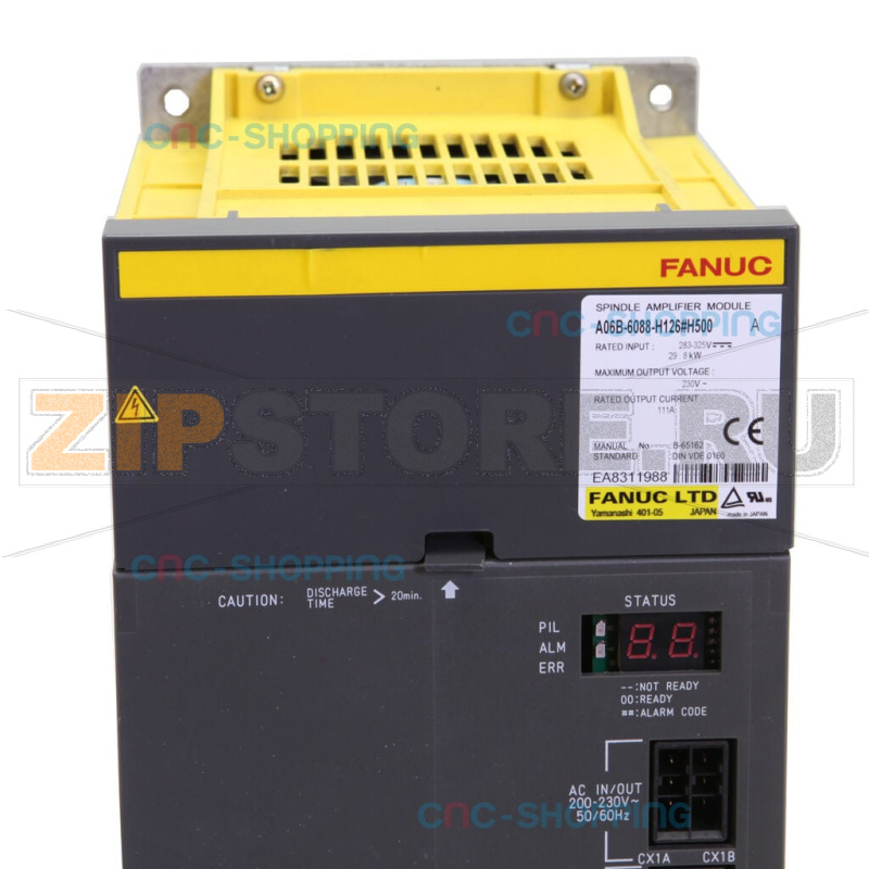 Модуль усилителя шпинделя Fanuc A06B-6088-H126#H500 