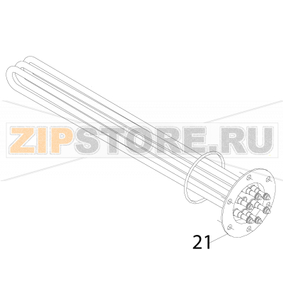 Boiler resistor Fagor AD-48 Boiler resistor Fagor AD-48Запчасть на деталировке под номером: 21Запчасть рекомендована для постоянного хранения на складе сервисных организацийНазвание запчасти Fagor на английском языке: Boiler resistor AD-48.