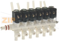 ГРУППА ИЗ 6 ЭЛЕКТРОМАГНИТНЫХ КЛАПАНОВ ERA 10 ВТ 24 В ПОСТОЯННОГО ТОКА