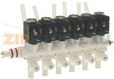 ГРУППА ИЗ 6 ЭЛЕКТРОМАГНИТНЫХ КЛАПАНОВ ERA 10 ВТ 24 В ПОСТОЯННОГО ТОКА 