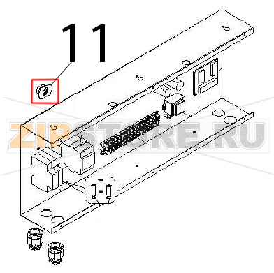Cable clamp Angelo Po IA101L Cable clamp Angelo Po IA101LЗапчасть на деталировке под номером: 11