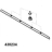 Rinse arm Comenda AC2