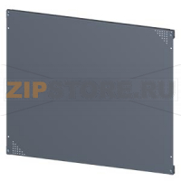 SIVACON, mounting plate, mounting with bracket, perforated, H: 800 mm, W: 1000 mm, zinc-plated Siemens 8MF1800-2AM12-0