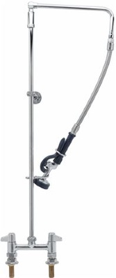 PRE-RINSE UNIT WITH BRIDGE MIXER TAP 