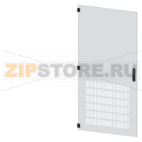 SIVACON, door, left, ventilated, IP20, H: 1800 mm, W: 800 mm, RAL 7035, Protection class 1 Siemens 8MF1880-2UT15-1BA2
