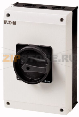 Выключатели главные, 3-полюсн. + N, 100 A, 90° Eaton T5-3-8901/I5/SVB-SW 