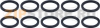 FILTER HOLDER GASKET ø 72x56x8.5 mm 10 p