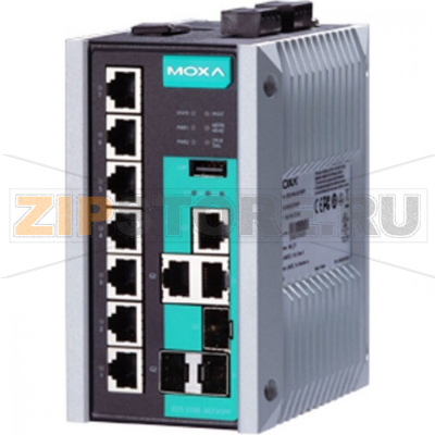 Коммутатор MOXA EDS-510E-3GTXSFP 