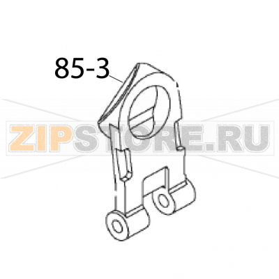 Flap pin R Sato FX3-LX Flap pin R Sato FX3-LXЗапчасть на деталировке под номером: 85-3Название запчасти на английском языке: Flap pin R Sato FX3-LX.