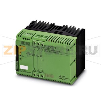 Трехфазный полупроводниковый контактор со входом 230 В пер. тока Phoenix Contact ELR 3-230AC/500AC-16 выходной ток 16 А, нулевой выключатель, опционально с устройством тепловой защиты.Минимальный заказ: 1 шт.Упаковка: 1 шт.