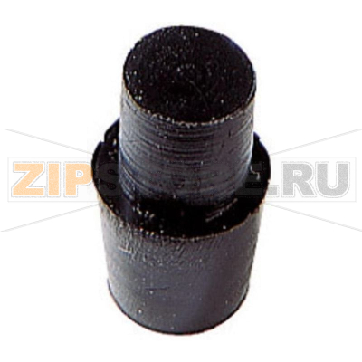 Ножка приборная, черная, 8х16.7 мм, 1 шт PB Fastener 1281-01 