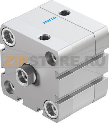 Пневмоцилиндр компактный Festo ADN-50-10-I-P-A 