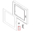 Insert, Handle Menumaster RCS511-P1325802M