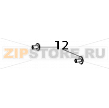 Self-tapping washer screw, TP3*6 TSC MX641P Self-tapping washer screw, TP3*6 TSC MX641PЗапчасть на деталировке под номером: 12