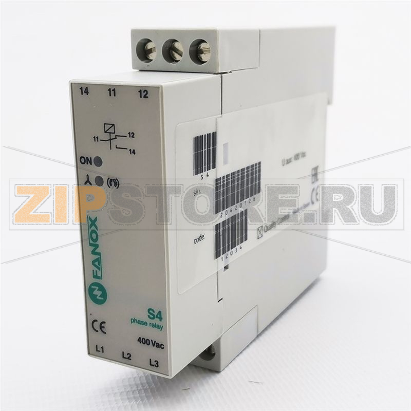 Реле контроля фаз, 1 шт Fanox S4-3x400V AC 