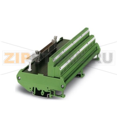 Интерфейсный модуль VARIOFACE для подключения 32 каналов Phoenix Contact FLKM 50/32M/PLC с дополнительной клеммой для каждого канала (для схем с общим "минусом").Минимальный заказ: 1 шт.Упаковка: 1 шт.