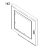 Door outer Menumaster RCS511-P1325802M