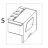 Top right side cover assembly TSC MA2400C