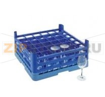 Кассета для стаканов Comenda B-336 500X500 660215 На 36 стаканов,D=74мм, h=165-200мм.