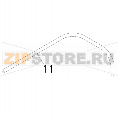 Black rubber pipe Ø 10,5*5 Fagor AD-48 D Black rubber pipe Ø 10,5*5 Fagor AD-48 DЗапчасть на деталировке под номером: 11Название запчасти Fagor на английском языке: Black rubber pipe Ø 10,5*5 AD-48 D.