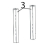 Spacer M2x37 Zebra TTP-2030