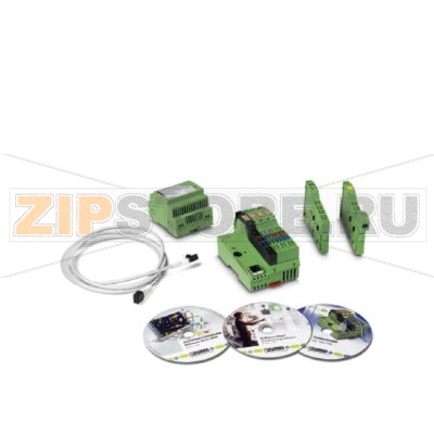 Комплект ILC 150 ETH CONSTRUCTION KIT состоит из одного модуля ILC 150 ETH со встроенным Web-/FTP-сервером Phoenix Contact ILC 150 CONSTRUCTION KIT OPC и ведущим устройством INTERBUS. Кроме того, в комплект входит модуль ввода-вывода с аналоговыми выходами и входами, 24-вольтовый блок питания и среда разработки PC WORX EXPRESS.Минимальный заказ: 1 шт.Упаковка: 1 шт.