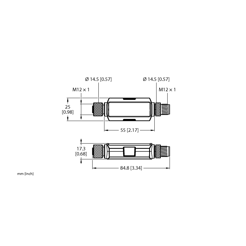LED-контроллер Turck LC25C-WLF12-RGB7Q 