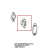 Left door spring latch Unox XVC 704