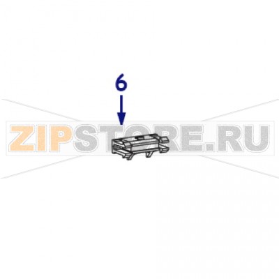 Магнит печатающего механизма Zebra ZM400 Магнит печатающего механизма Zebra ZM400Запчасть на сборочном чертеже под номером: 6Количество запчастей в устройстве: 1Название запчасти Zebra на английском языке: Kit Print Mechanism Magnet ZMx00 Series