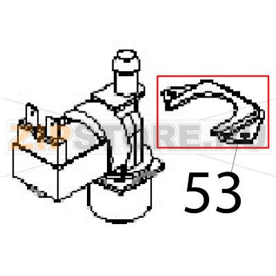 Bracket Angelo Po FM1221E1 Bracket Angelo Po FM1221E1Запчасть на деталировке под номером: 53