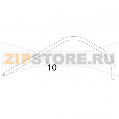 Black rubber pipe Ø 10,5*5 Fagor AD-48 DD Black rubber pipe Ø 10,5*5 Fagor AD-48 DDЗапчасть на деталировке под номером: 10Название запчасти Fagor на английском языке: Black rubber pipe Ø 10,5*5 AD-48 DD.