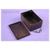 Корпус 110x82x44 мм, материал: пластик, черный, 1 шт Hammond 1591XXSSBK