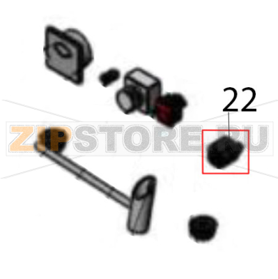 Bushing Hurakan HKN-C1 Bushing Hurakan HKN-C1Запчасть на деталировке под номером: 22