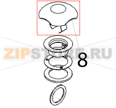 Filter Angelo Po FC1011G Filter Angelo Po FC1011GЗапчасть на деталировке под номером: 8