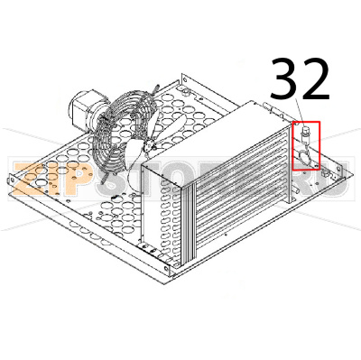 Pressure-switch Angelo Po IA51 Pressure-switch Angelo Po IA51Запчасть на деталировке под номером: 32